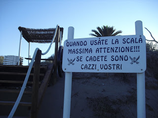 Chioggia-Punta Canna-Pirata Chioggia-cartello-spiaggia-punta-canna