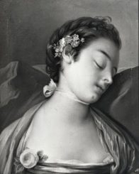 quadro-volto-di-donna-che-dorme-racconto gotico