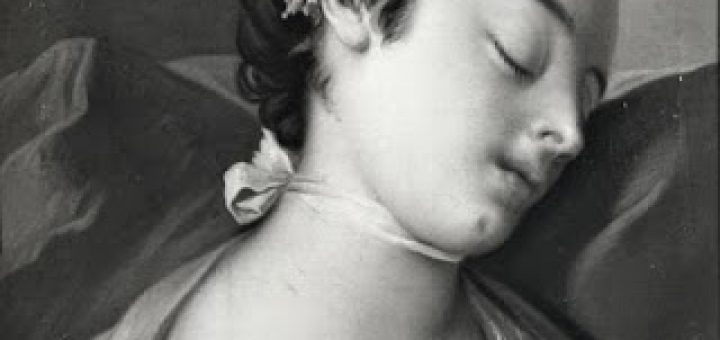 quadro-volto-di-donna-che-dorme-racconto gotico