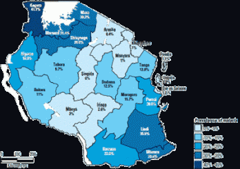 malaria-mappa-tanzania