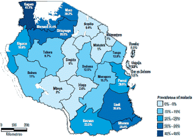 malaria-mappa-tanzania
