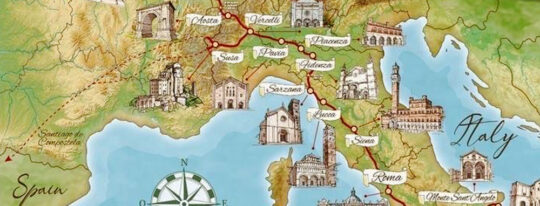 via-francigena-mappa